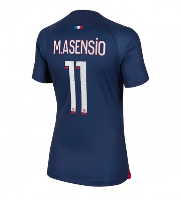 Paris Saint-Germain Marco Asensio #11 Koszulka Podstawowych Kobiety 2023-24 Krótki Rękaw